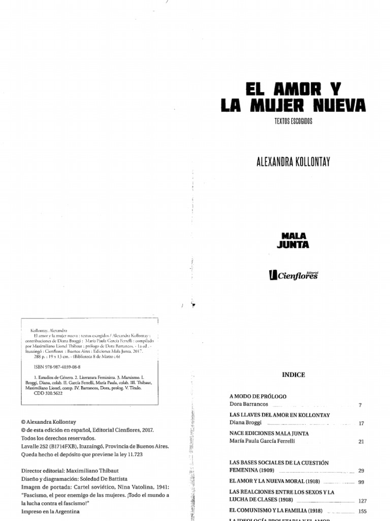 El Amor y La Mujer Nueva | PDF