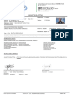 Concepto de Aptitud: Examen Medico Ocupacional Periodico