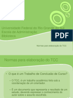 9-Slides Sobre Normas de Elaboração de TCC