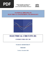 Eec 249 Electric Circuit 2 Theory Unesco