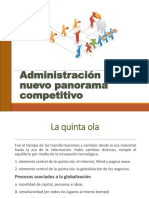 Administración en El Nuevo Panorama Competitivo- Introduccion