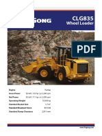 Wheel Loader: Engine Gross Power Net Power Operating Weight Standard Bucket Size