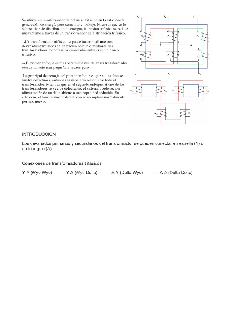 3 Three Phase Transformers | PDF