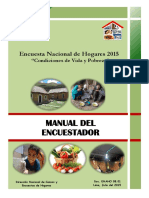 Manual Encuestador ENAHO 2015