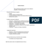 Actividad. Ensayo Presupuesto Público