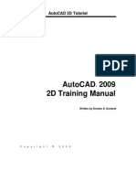 Autocad 2009 2D Training Manual