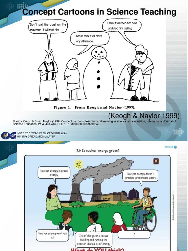 Concept Cartoons in Science Teaching: (Keogh & Naylor 1999) | PDF ...