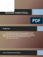 Sediaan Parenteral Kel 1