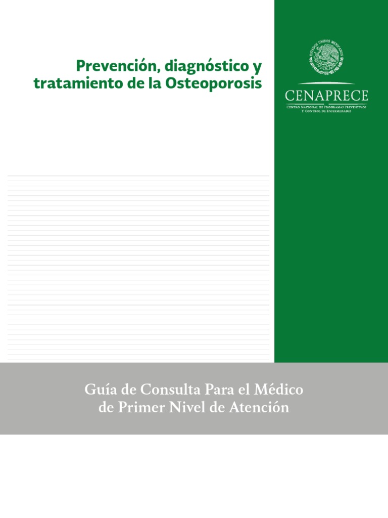 Guia Osteoporosis | PDF | Hueso | Osteoporosis