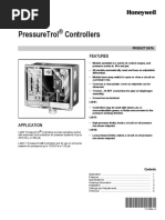 L404F, T, V Pressuretrol Controllers: Features