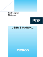 User'S Manual: CX-Designer