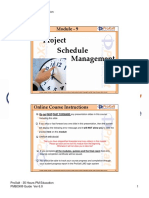 Module 9 - Project Schedule Management_V6_2018