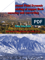 CFD Modeling of Copper Smelting - Peru 2012 PDF