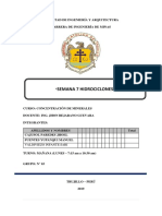 Semana 7 HIDROCICLONES