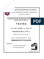 USO DE SOFTWARE DE PRECIOS UNITARIOS EN LA ELABORACION DE PAQUETES DE CONCURSO E INSPECCION DE OBRAS.pdf