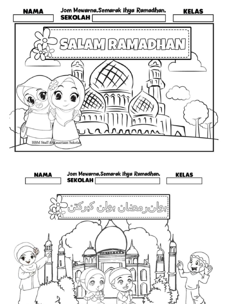 Mewarna Bulan Puasa 2019 | PDF