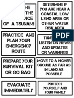 Know The Signs On The Occurrence of A Tsunami Practice and Plan Your Emergency Route