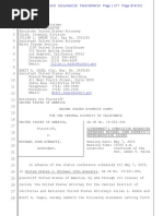 Case 8:19-cr-00061-JVS Document 26 Filed 05/06/19