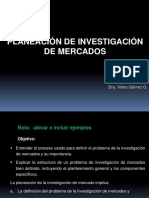 Planeación de Investigación de Mercados