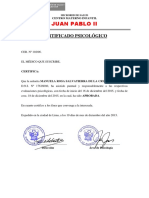 Certificado de Salud