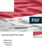 Indonesia: The National Flag of