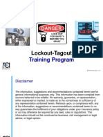 Lockout Tagout Training Module 30JAN2018
