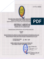 Sertifikat Akreditasi Prodi d3 Keperawatan Stikes Muhammadiyah Klaten