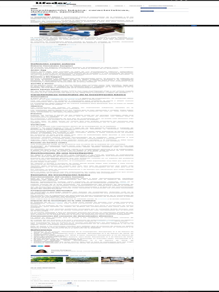 Investigacion Basica PDF Método científico Teoría