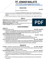 Robert Harvard CV