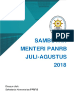 Sambutan Menpan Bulan Juli Agustus 2018 PDF