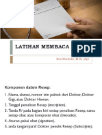 p7) Latihan Membaca Resep