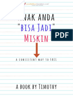 Anak Anda Bisa Jadi Miskin