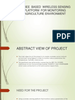 Zigbee Based Wireless Sensing Platform For Monitoring Agriculture