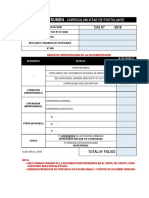 Ficha Resumen: - Curriculum Vitae de Postulante