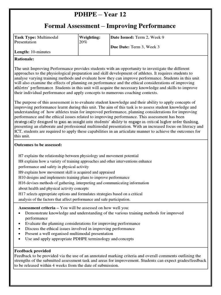 Improving Performance Assessment | PDF | Educational Assessment | Teachers