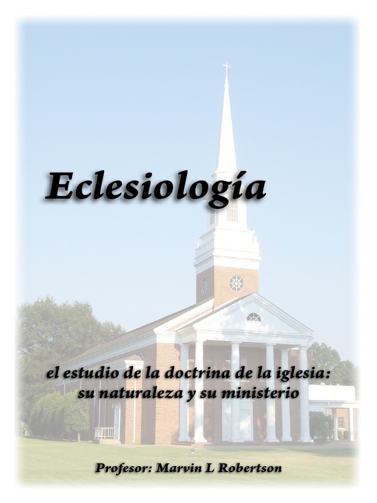 Eclesiologia (107 Páginas) | PDF | Iglesia Católica | Cristo (título)