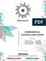 Pemerintahan Daerah dan DPRD