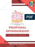 Proposal Sponsorship HUT 38