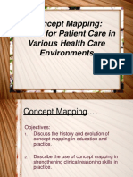 Concept Mapping: A GPS for Patient Care in Various Healthcare Environments