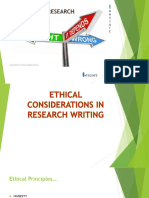 3 - Ethical Considerations in Research Writing