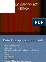 RESIKO REPRODUKSI REMAJA