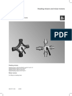 VIESMANN Heating Mixers and Motors Datasheet