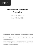 Introduction to Parallel Processing