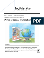 Perks of Digital Transactions: S U N D A Y, " M A y 5, 2 0 1 9 "