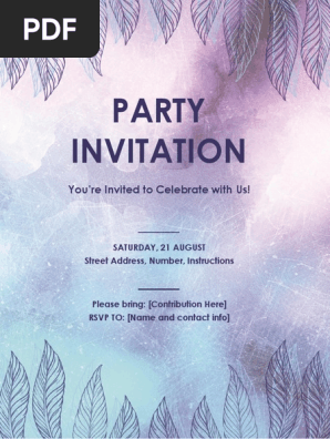 Party Invitation