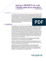 Designing in Mosfets For Safe and Reliable Gate-Drive Operation