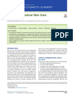 Updates in Medical Skin Care: Advances in Cosmetic Surgery