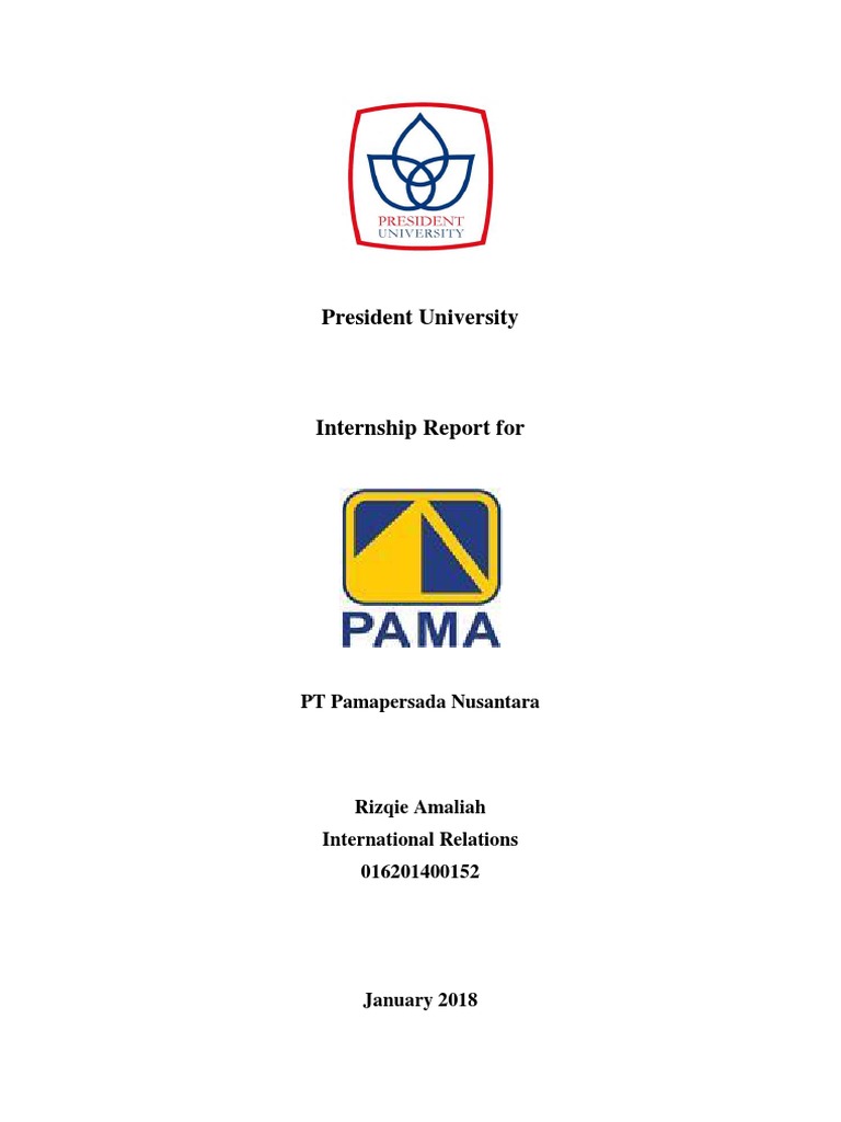 Internship Report: PT Pamapersada Nusantara | PDF | Corporate Social ...