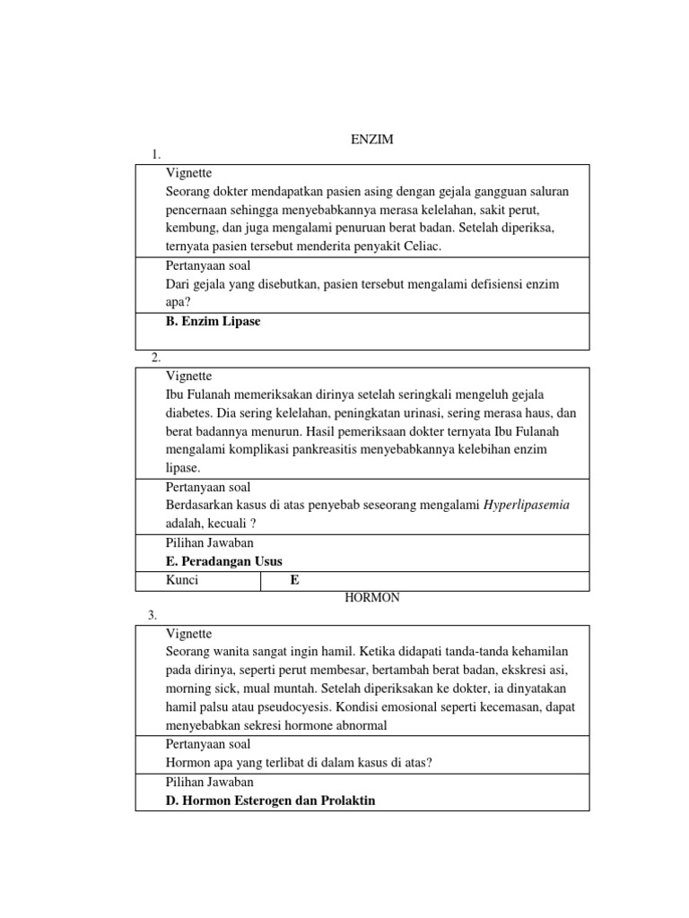 Soal Biomedik 2 A Pdf