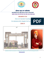 Chaudhary Ranbir Singh University, Jind: Prospectus